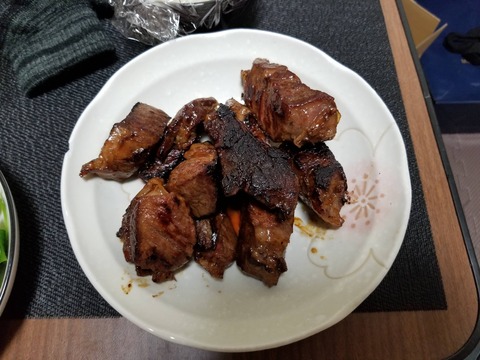 下手くそワイがステーキ焼いた結果www