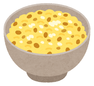 納豆に生卵落としてご飯をかけて食うのうめぇwww