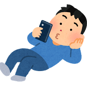 smartphone_neru_man