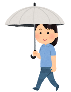 【悲報】日傘女さん、また大迷惑かけ炎上