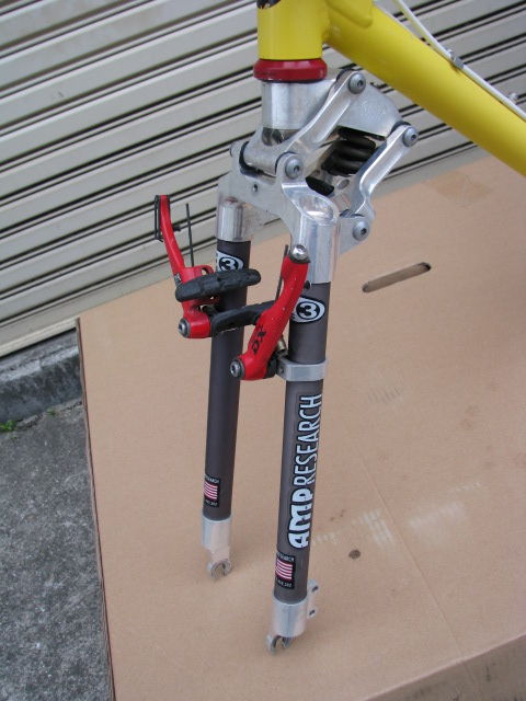 AMP Research B3 フルサスMTB フレーム　OEM チタン製モデル AMP Research B3 フルサスMTB フレーム OEM チタン製モデル