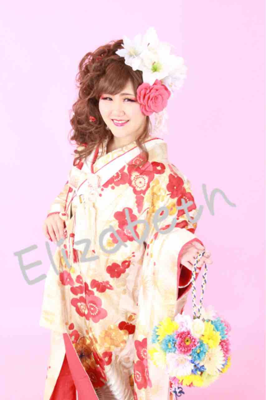 新登場 色打掛 洋髪スタイル エリザベスより 愛を込めて