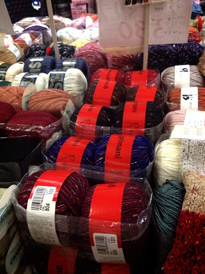 毛糸屋さん マスザキヤさんで大興奮 Michelin Loves Knitting 毛糸屋さん マスザキヤさんで大興奮 Michelin Loves Knitting