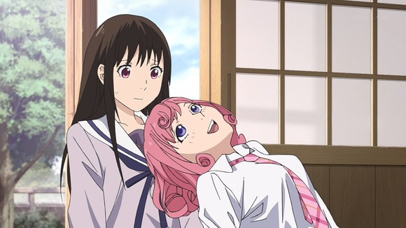 ノラガミ 第4話 落下しながらのやり取りも 新キャラとの絡みも 三人の関係も楽しいいい 感想 アニメっこねっと