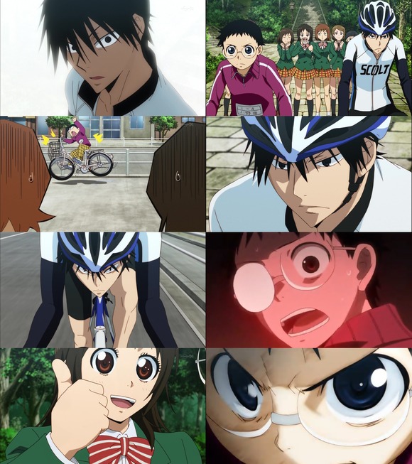 弱虫ペダル 第2話 部員を増やすため ロードバイクvsママチャリ 感想まとめ アニメっこねっと