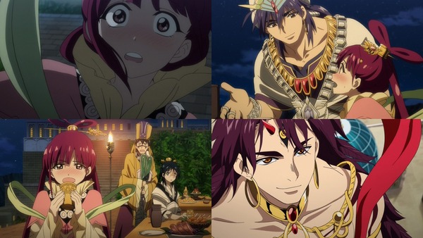 マギ Magi 第2期 第1話 旅立ちの予感 悲しい姫だったのに セクハラされてる姿の方が印象強いとか 感想まとめ アニメ っこねっと マギ Magi 第2期 第1話 旅立ちの予感 悲しい姫だったのに セクハラされてる姿の方が印象強いとか 感想まとめ アニメ っこねっと