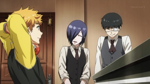 東京喰種トーキョーグール 第3話 助けあって生きている あんていく の喰種たち 感想 アニメっこねっと 東京喰種トーキョーグール 第3話 助けあって生きている あんていく の喰種たち 感想 アニメっこねっと