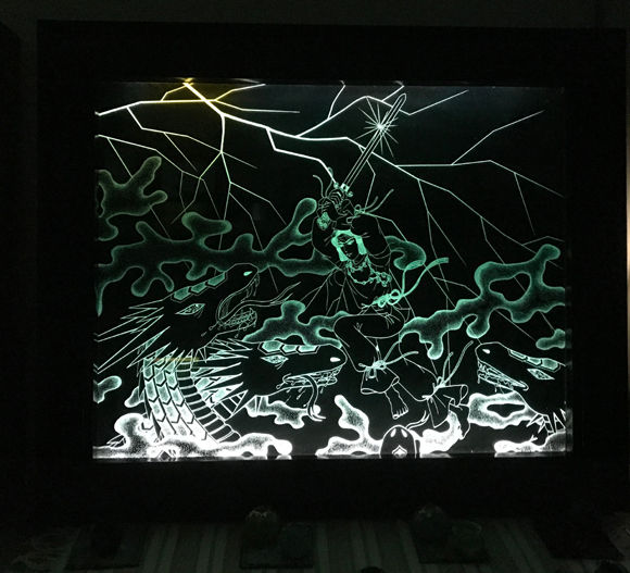 ガラスアート 出水花とんぼ玉玉硝ガラス工房 その３ 呑んだくれだより