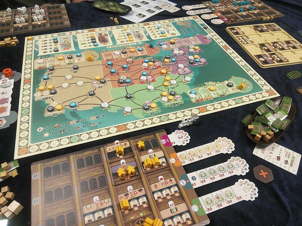 カーネギー デラックス版メタルキューブ付き 日本語 ボードゲーム