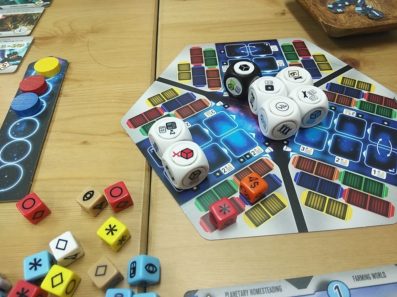 ロールフォーザギャラクシー ライバリー拡張 Lovely Boardgames