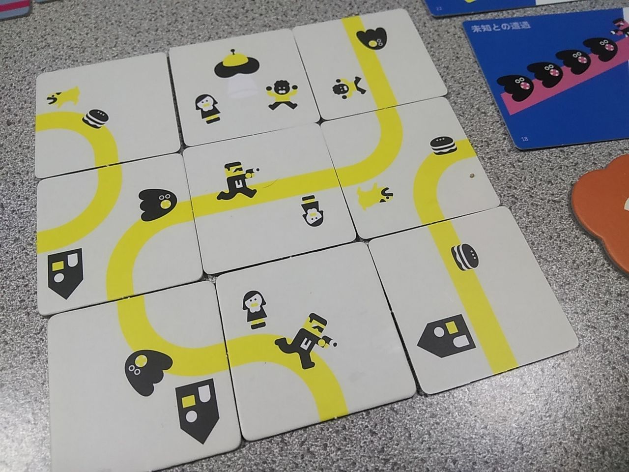 ナインタイルパニック Lovely Boardgames