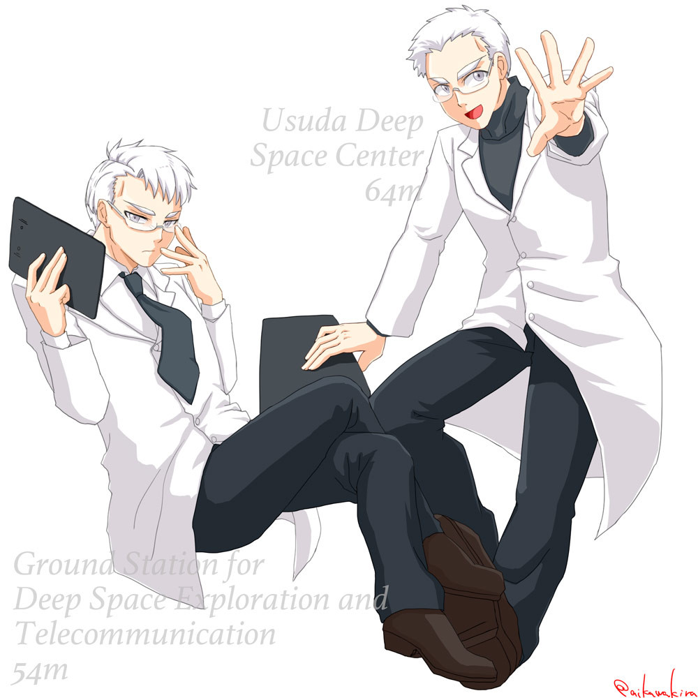 擬人化 うすださんとまえやま仮くん フルカラー立ち絵 キラブロ 擬人化 うすださんとまえやま仮くん フルカラー立ち絵 キラブロ