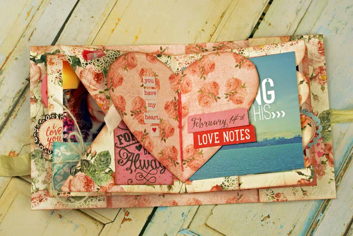 ロマンティックハートブック～ラブメモ+2号リリースパーティ！ : スクラップブッキング★エミーのラブメモ制作日記