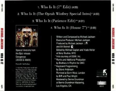 Who Is It Single 再び I Ll Be There