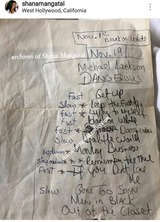 0210 DANGEROUSアルバム収録予定曲リスト