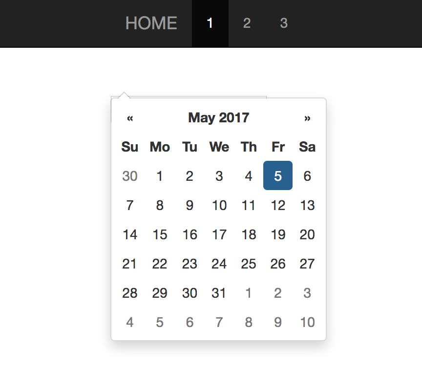 Bootstrap Datepickerでポップアップがずれる話 : ラブサファリ