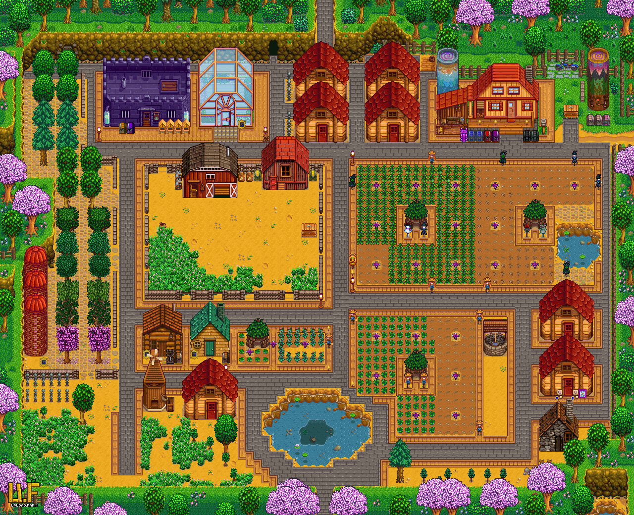 最良かつ最も包括的な Stardew Valley 牧場 レイアウト ガサカトメガ