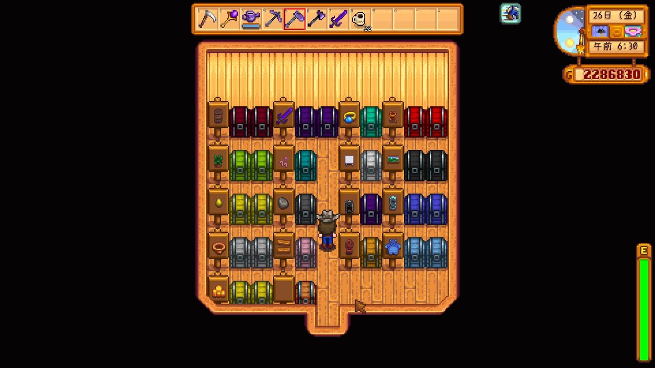 Stardewvalley 1年目 6年目春のまとめ 工事中の呟き Stardewvalley 1年目 6年目春のまとめ 工事中の呟き