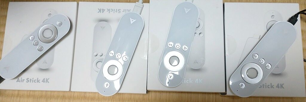 ■□美品☆動作品☆中古☆CCC Air Stick 4K エアースティック【Android TV搭載・テレビスティック】☆ネット動画再生デバイス☆K8□■