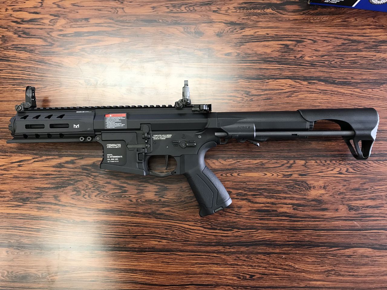 エアガンレビュー】G&G ARP556（1） : Bravo1は自重で落下します