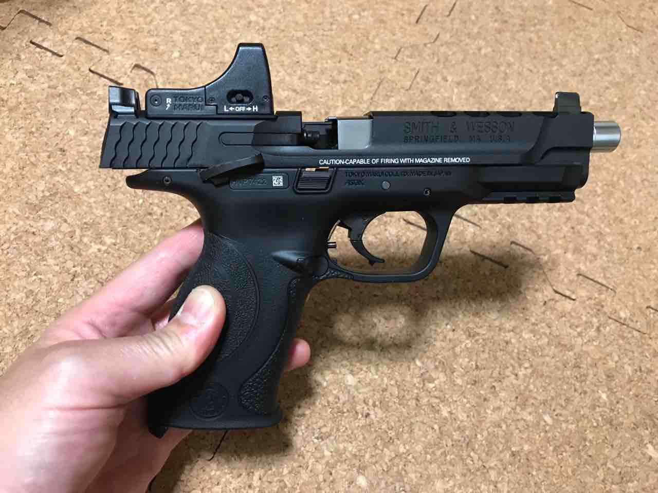 M&P 9L PCポーテッド ＋ 予備マガジン2本 - トイガン