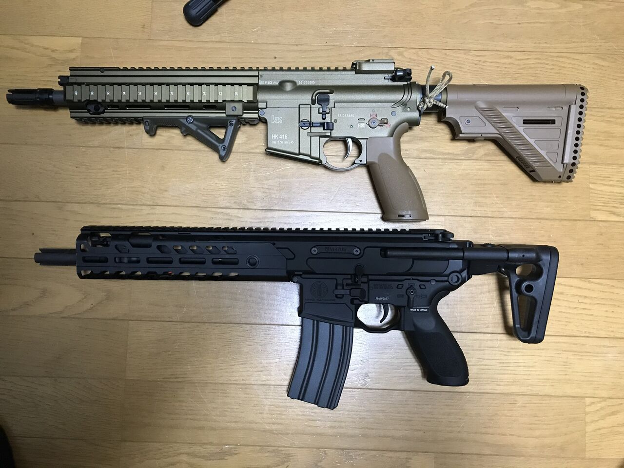エアガンレビュー】SIG AIR MCX VIRTUS SBR（2） : Bravo1は自重