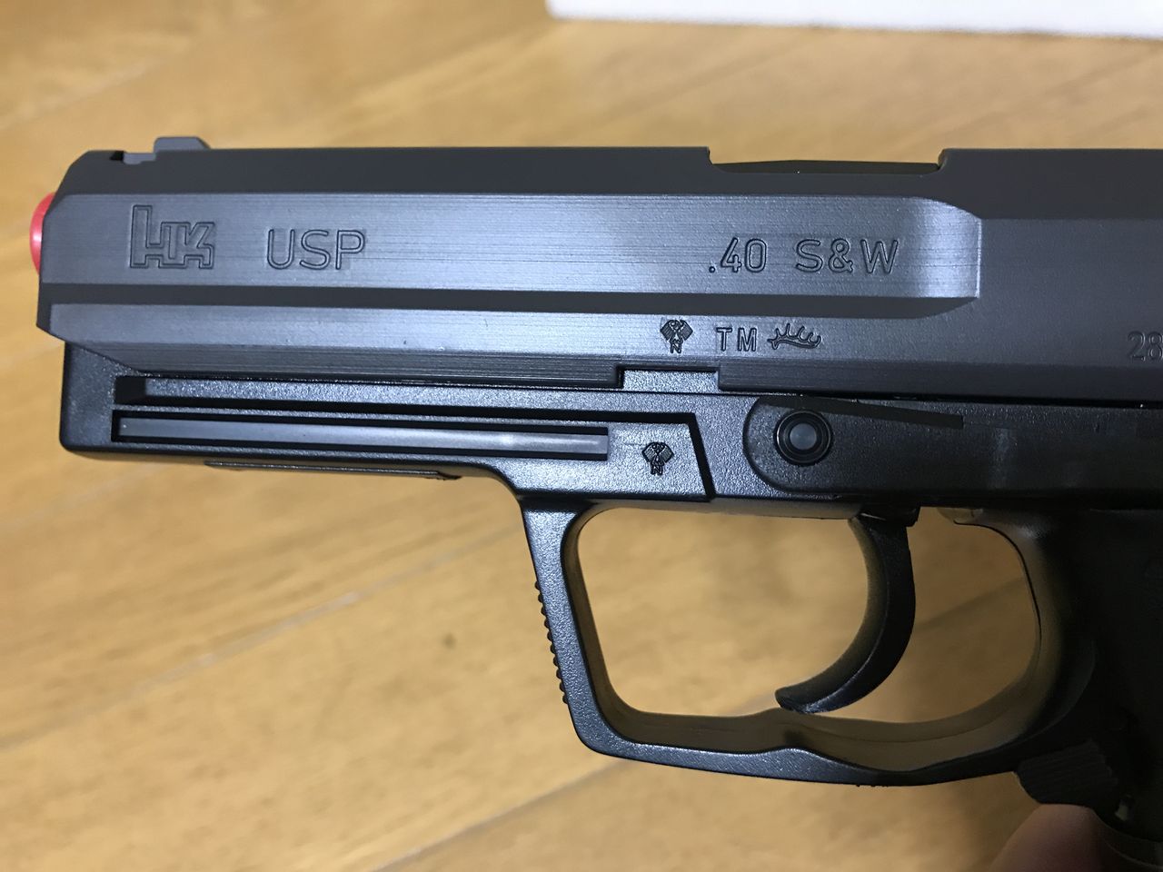 エアガンレビュー 東京マルイ Usp 40s Wフルサイズ エアコッキング Bravo1は自重で落下します