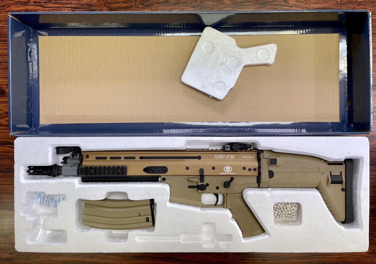 エアガンレビュー】CYMA/CYBERGUN FN SCAR-L : Bravo1は自重で