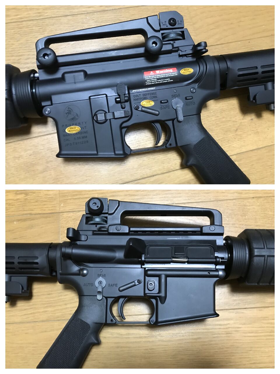 エアガンレビュー S T M4a1 Gbb １ Bravo1は自重で落下します