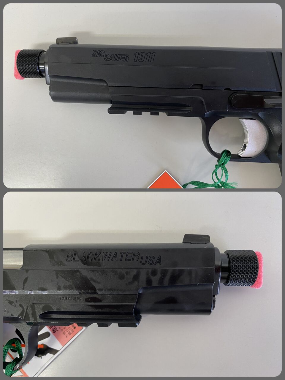 エアガンレビュー】WA SIG1911 ブラックウォーター アルタモント