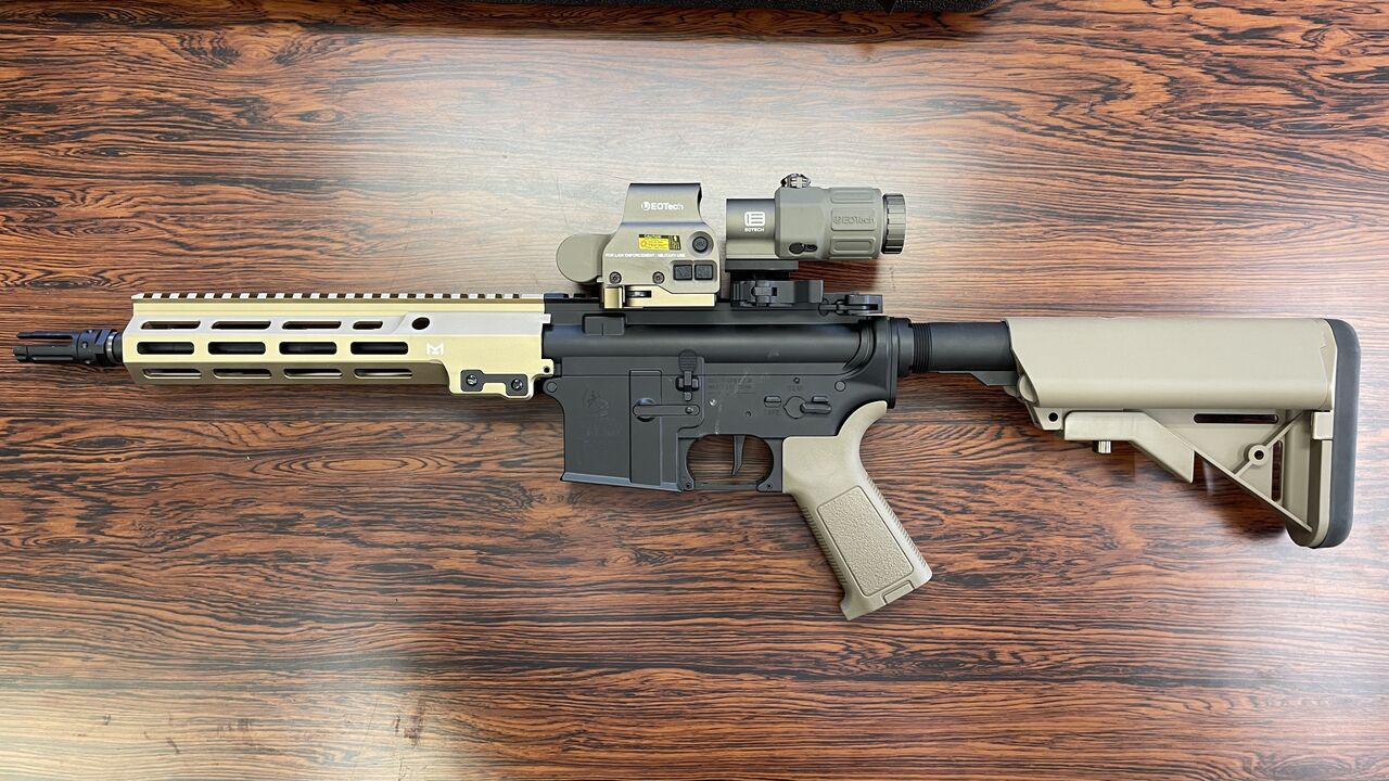 エアガンレビュー】Double Eagle M4 URG-I/Mk16 10.3inch AEG エアガンレビュー】Double Eagle M4 URG-I/Mk16 10.3inch AEG