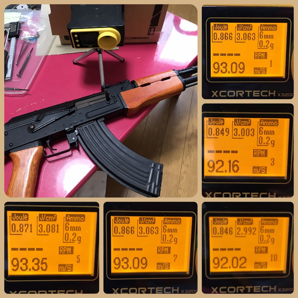 エアガンレビュー Aps Ak 47 修理編 Bravo1は自重で落下します