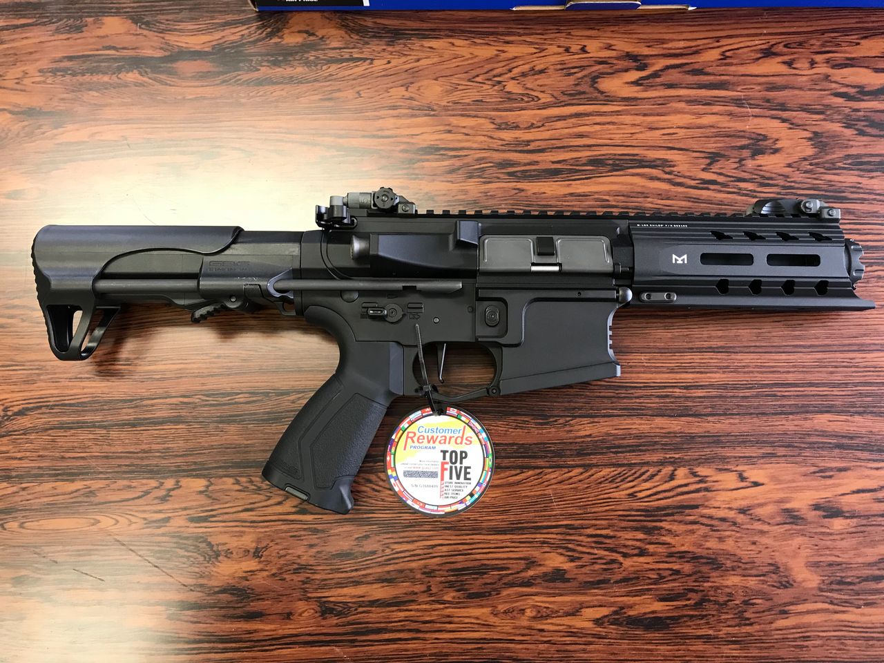 エアガンレビュー G G Arp556 1 Bravo1は自重で落下します エアガンレビュー G G Arp556 1 Bravo1は自重で落下します