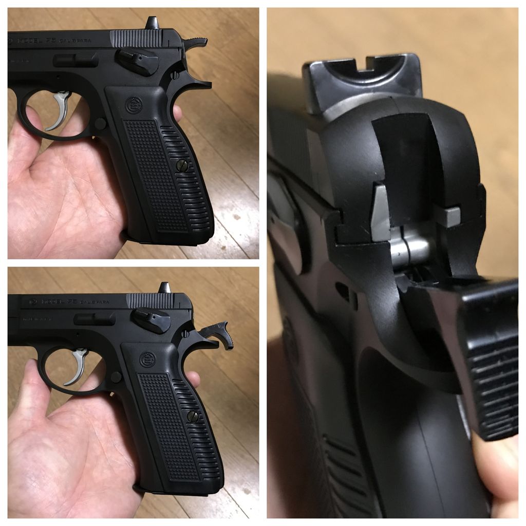 エアガンレビュー 東京マルイ Cz75 1st エアコッキング 前編 Bravo1は自重で落下します エアガンレビュー 東京マルイ Cz75 1st エアコッキング 前編 Bravo1は自重で落下します