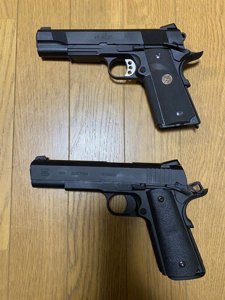 エアガンレビュー】ArrowArms Glock1911 GBB : Bravo1は自重で