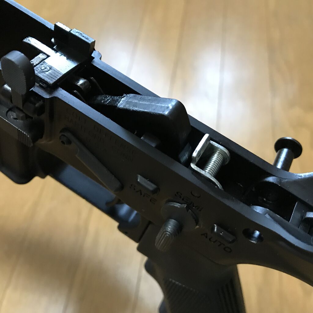 エアガンレビュー S T M4a1 Gbb ２ Bravo1は自重で落下します