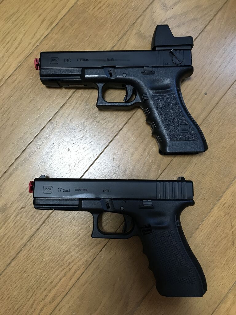 カスタムレビュー】東京マルイ GLOCK18C カービンカスタム