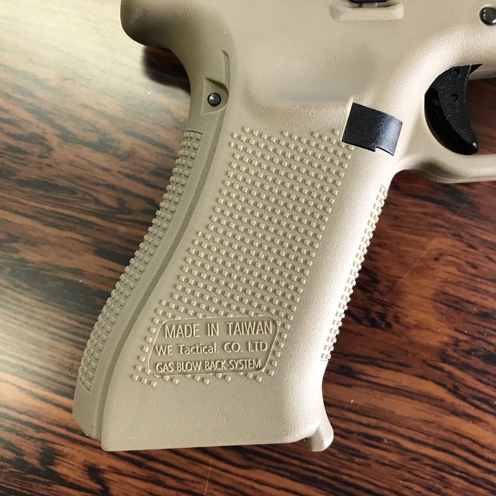 エアガンレビュー】WE GLOCK19X 5Gen. GBB : Bravo1は自重で落下します