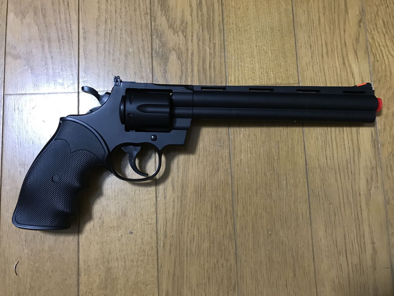 エアガンレビュー】クラウンモデル コルト パイソン 8インチ