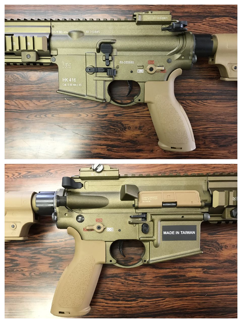 エアガンレビュー Vfc Hk416a5 電動ガン １ Bravo1は自重で落下します