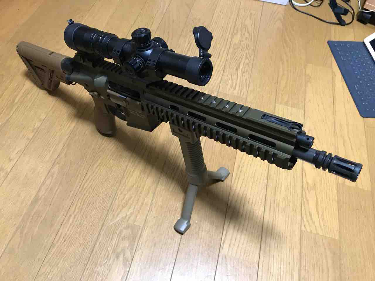 エアガンレビュー】VFC HK416A5 電動ガン（3）〜電動M4マガジン互換性 