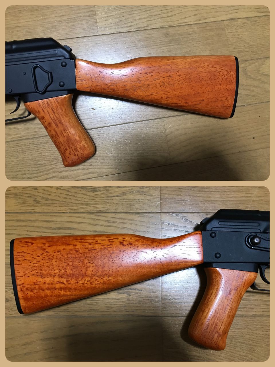 エアガンレビュー】APS AK-47 ～悲報編 : Bravo1は自重で落下します