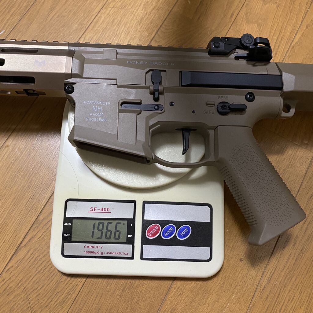 エアガンレビュー】Double Eagle Honey Badger（ハニーバジャー