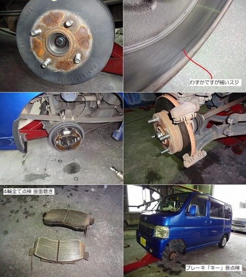 バモスのブレーキ鳴き Lowriderfactory Classic Car Repair Shop ﾛｰﾗｲﾀﾞｰﾌｧｸﾄﾘｰﾌﾞﾛｸﾞ