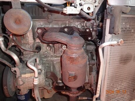 L375Sタント エンジンチェックランプ点灯 P0420 触媒劣化 触媒