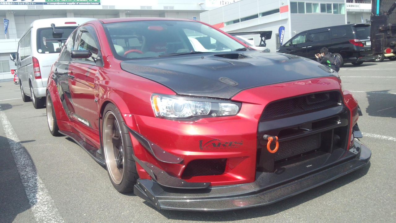 ランサーエボリューションx制作 バックアップ