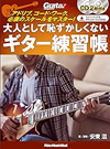 大人として恥ずかしくないギター練習帳 アドリブ、コード・ワーク、必須のスケールをマスター!