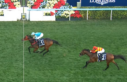 【香港カップ】ロマンチックウォリアーが完勝！ベラジオオペラ2着