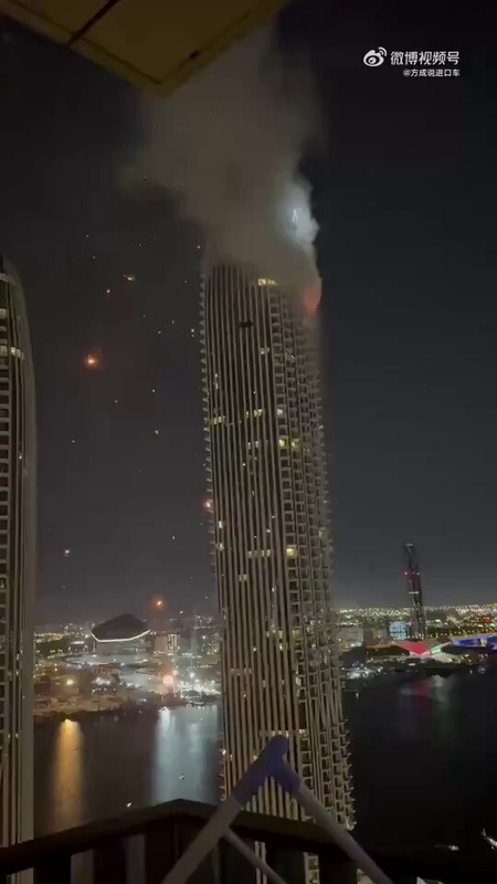 ドバイのランドマークのタワーまで攻撃！？フェイクかガチか