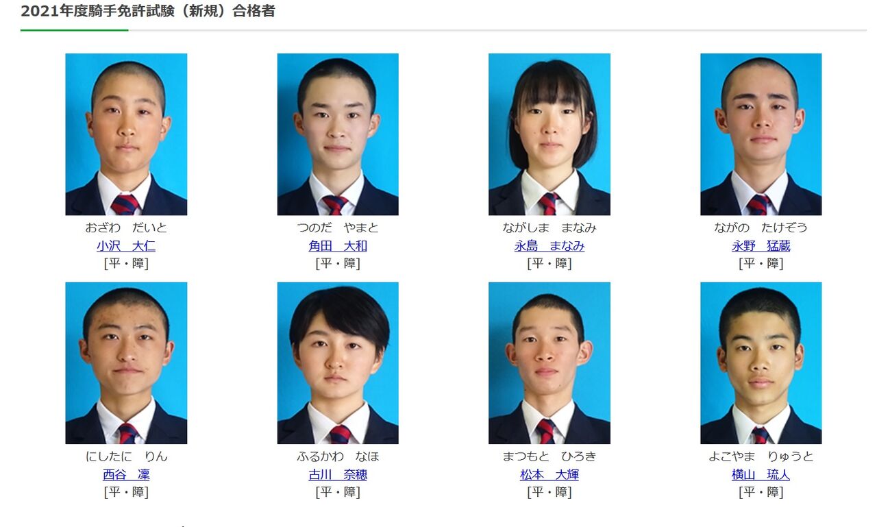 Jra騎手免許試験に女性2人含む計8人が合格 うまなみ 競馬にゅーす速報 Jra騎手免許試験に女性2人含む計8人が合格 うまなみ 競馬にゅーす速報